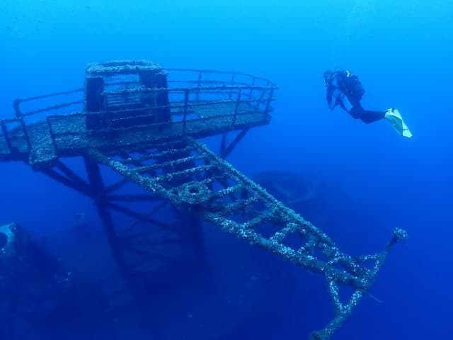 Madeira Corveta Afonso Cerqueira wreck diving 