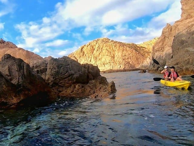 Cabo San Lucas Glass Bottom Kayak Tour and Snorkel at Two Bays